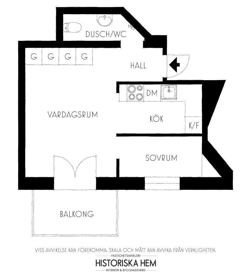 Home Tour: Småt men godt og lyserødt | KreaVilla