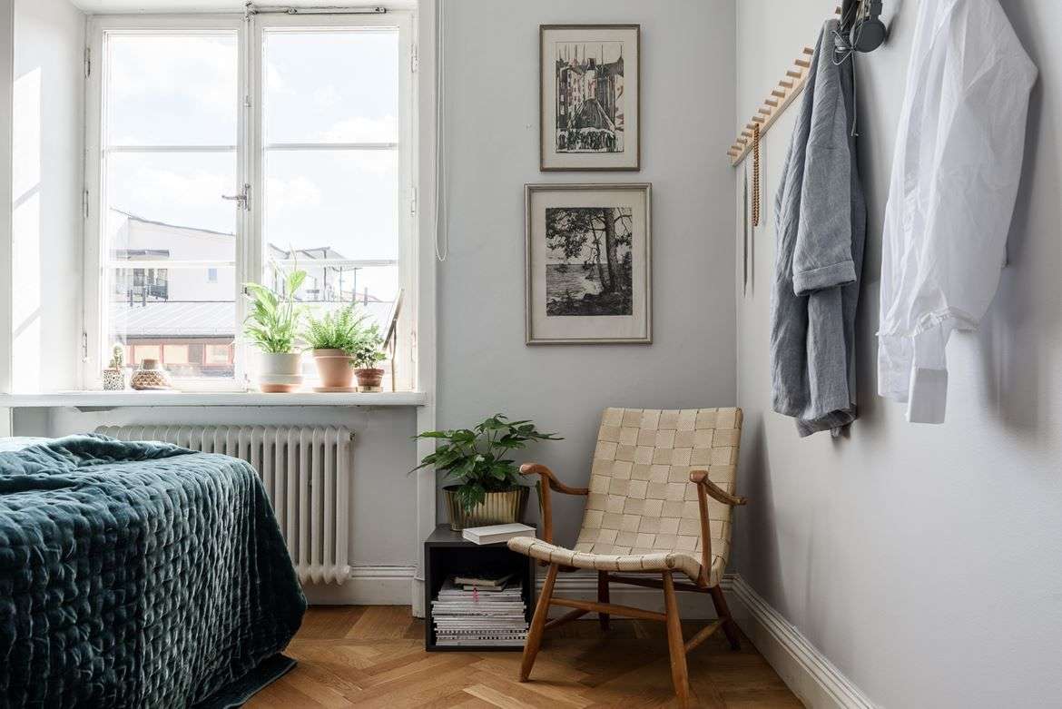 Home Tour: 1v'er med glasskillevæg | Kreavilla